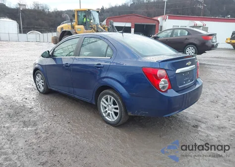 2013 Chevrolet Sonic Lt Auto from USA, damaged, VIN 1G1JC5SG2D4249491